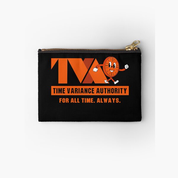 Item preview, Happy Orange Clock Mascot Running Next To Bold Lettering designed and sold by MyDesignsStore.