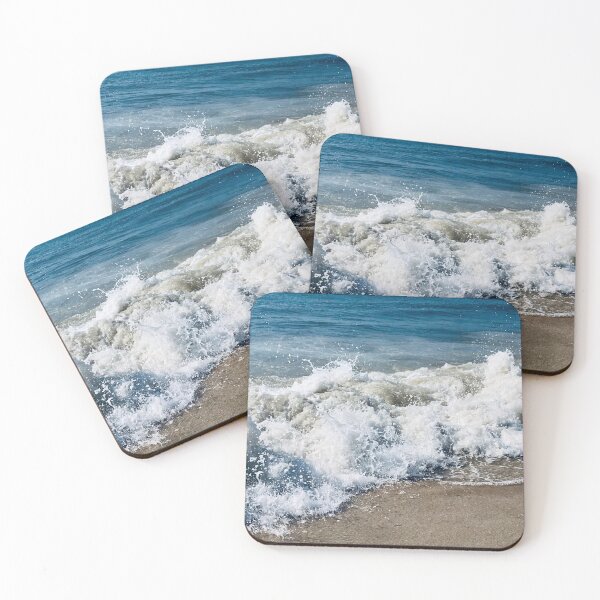 Item preview, Summer Ocean Shore Blue Beach Waves designed and sold by art-dreams.