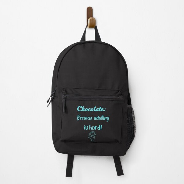 Item preview, Chocolate Because Adulting Is Hard – Funny Minimalist Design designed and sold by TetelestaiWeave.