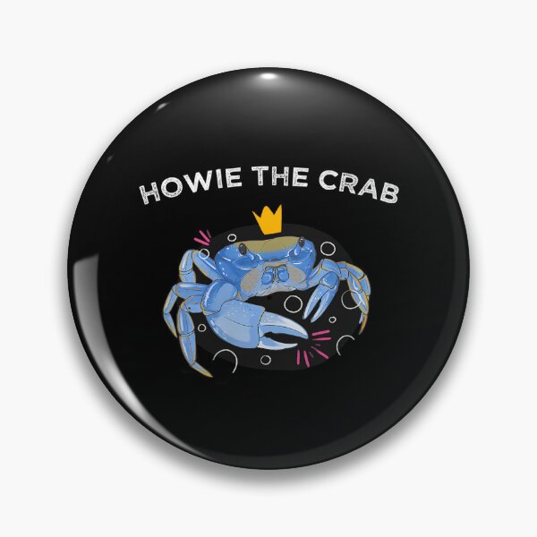 Item preview, Blue Crustacean Wearing Yellow Crown Surrounded By Bubbles designed and sold by MyDesignsStore.