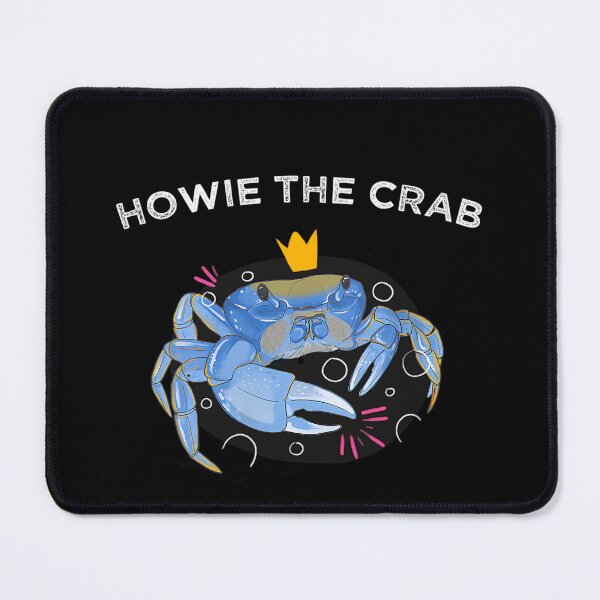 Item preview, Blue Crustacean Wearing Yellow Crown Surrounded By Bubbles designed and sold by MyDesignsStore.