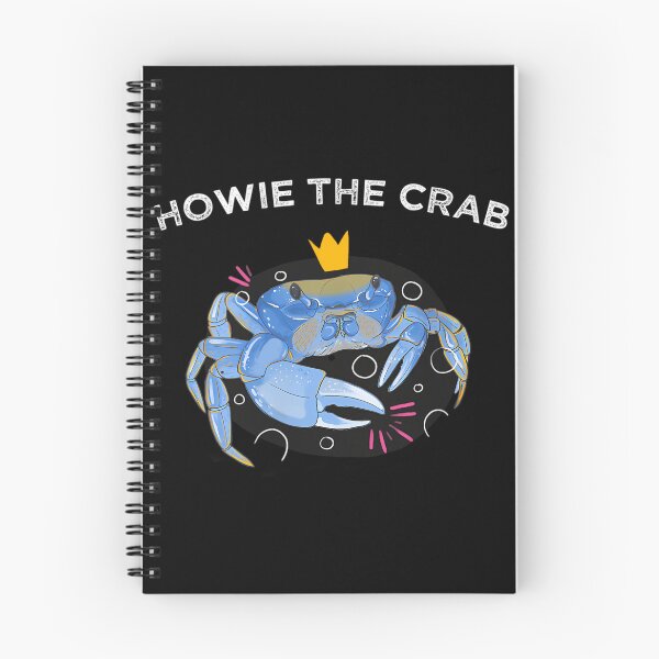 Item preview, Blue Crustacean Wearing Yellow Crown Surrounded By Bubbles designed and sold by MyDesignsStore.