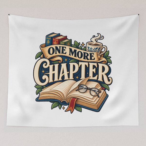 Item preview, One More Chapter Book Lover designed and sold by Ahsacom.