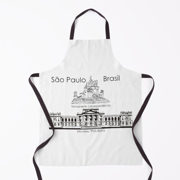 Item preview, Museu Paulista Sao Paulo - Independence Monument Ipiranga Line Art Brazil designed and sold by City Tour Collection.