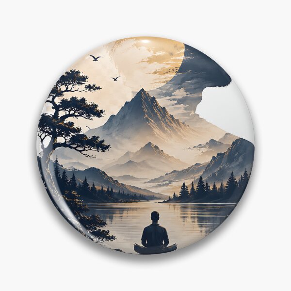Item preview, Calm Focus Clarity Action – Mindfulness & Serenity designed and sold by dytf79.