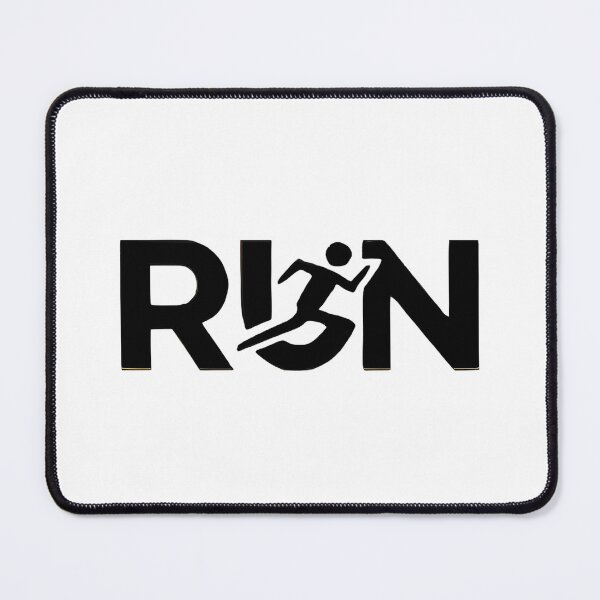 Item preview, Run Runner Athlete Silhouette Typography Sports Baseball Cap designed and sold by FestivityFinds.