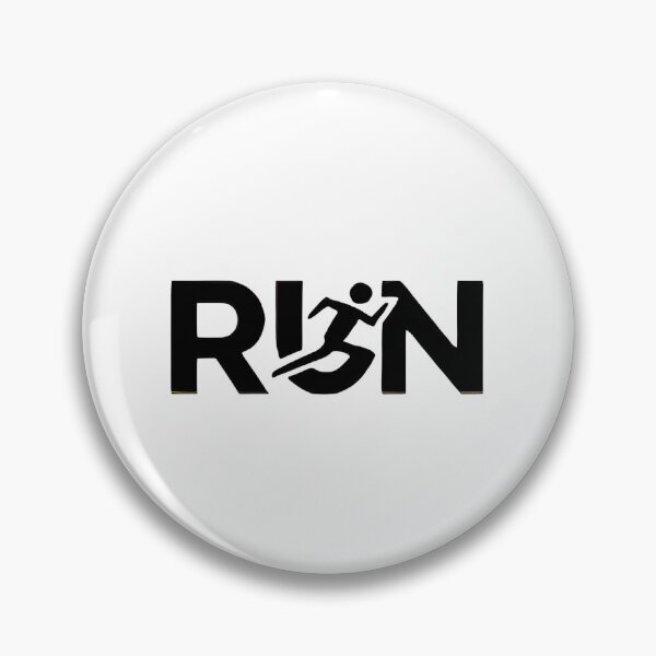 Item preview, Run Runner Athlete Silhouette Typography Sports Baseball Cap designed and sold by FestivityFinds.