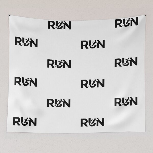 Item preview, Run Runner Athlete Silhouette Typography Sports Baseball Cap designed and sold by FestivityFinds.