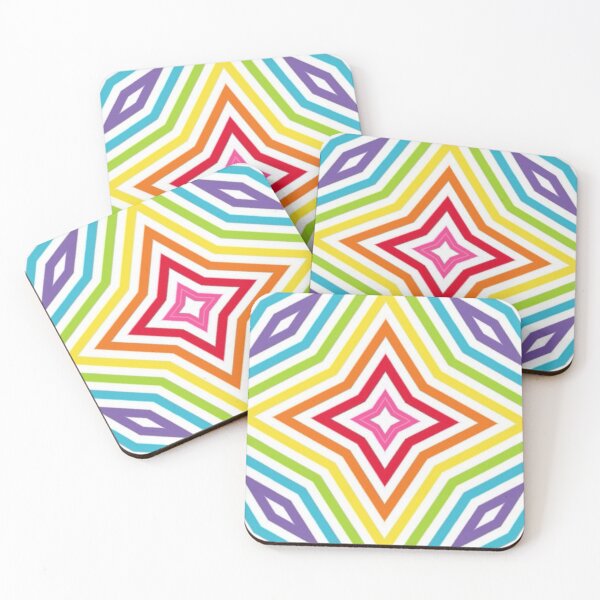 Item preview, Rainbow Star Pattern - Zoomed-in designed and sold by Ellie&CharChar&Evy.