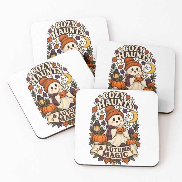 Item preview, Cozy Haunts and Autumn Magic – Cute Ghost Fall Design designed and sold by BilcoStillbaze.