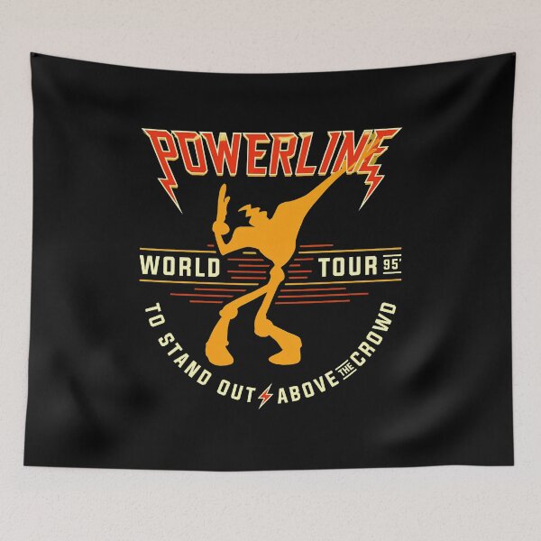 Item preview, Powerline World Tour designed and sold by HesseCove.