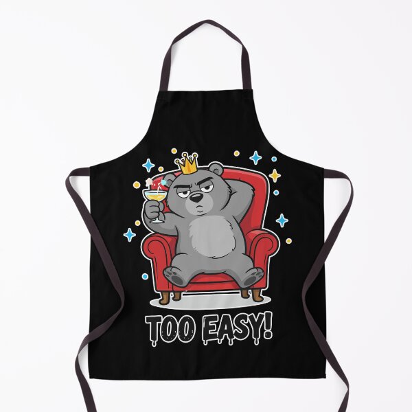 Item preview, Too Easy Bear King Cartoon designed and sold by Taridesign.