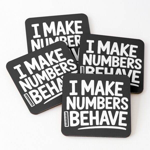 Item preview, I Make Numbers Behave designed and sold by theartfulaspie.