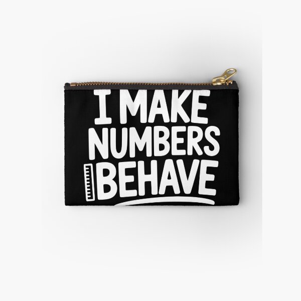 Item preview, I Make Numbers Behave designed and sold by theartfulaspie.