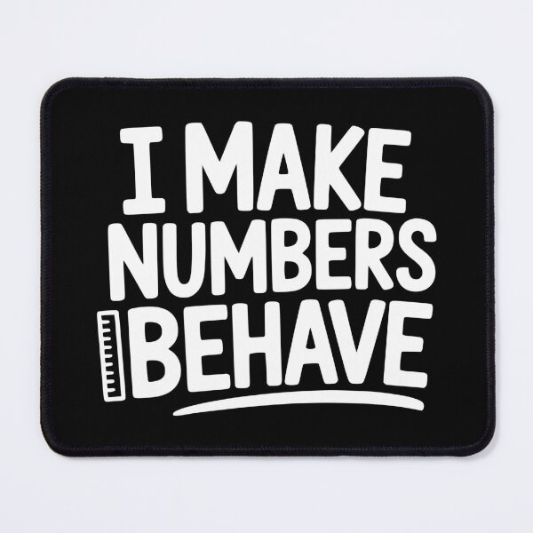 Item preview, I Make Numbers Behave designed and sold by theartfulaspie.