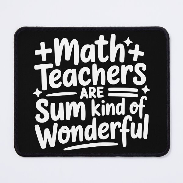 Item preview, Math Teachers Are Sum Kind of Wonderful designed and sold by theartfulaspie.