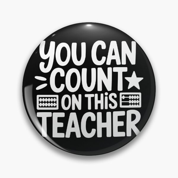 Item preview, You Can Count on This Teacher designed and sold by theartfulaspie.