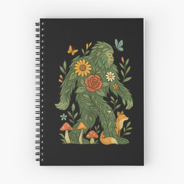 Item preview, Floral Bigfoot Cottagecore Botanical Nature Lover Fairycore designed and sold by FrankIsabel.