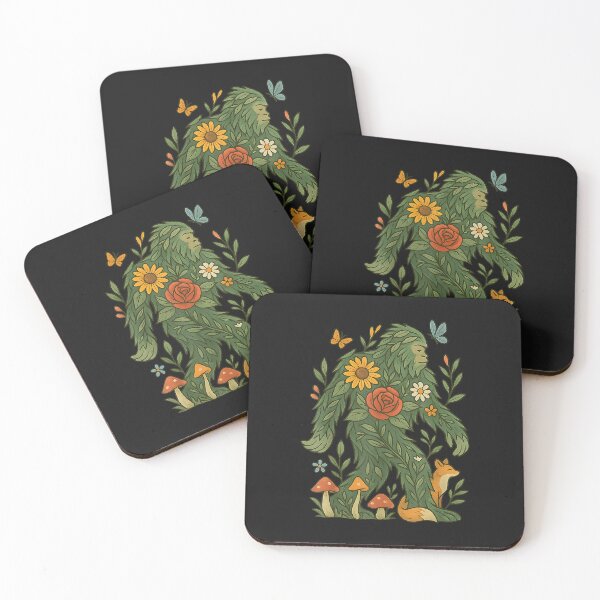 Item preview, Floral Bigfoot Cottagecore Botanical Nature Lover Fairycore designed and sold by FrankIsabel.