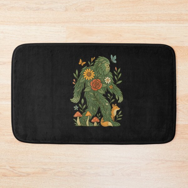 Item preview, Floral Bigfoot Cottagecore Botanical Nature Lover Fairycore designed and sold by FrankIsabel.