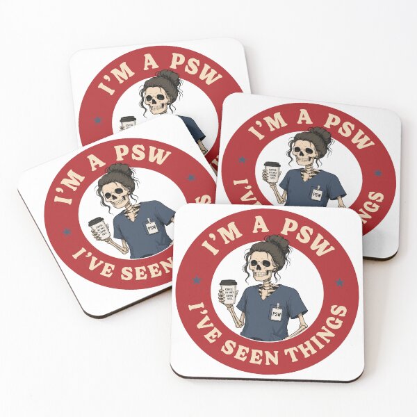 Item preview, I’m a PSW I’ve Seen Things Funny Skeleton PSW designed and sold by TaraGbear.