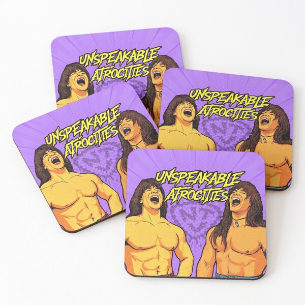 Item preview, Unspeakable Atrocities designed and sold by Neo Trash Video.