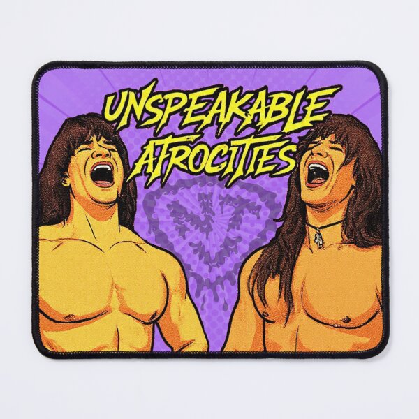 Item preview, Unspeakable Atrocities designed and sold by Neo Trash Video.