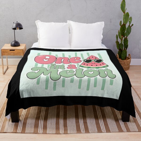 Item preview, One In A Melon Cute Watermelon Pun Summer Sticker designed and sold by FestivityFinds.