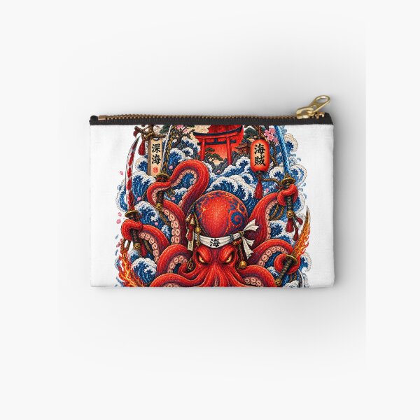Item preview, The Octopus with Eight Katanas | Japanese Ukiyo-e Samurai designed and sold by Substance_life.