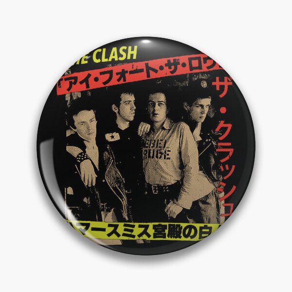 Item preview, The Clash Japanese Retro designed and sold by andirsapana.