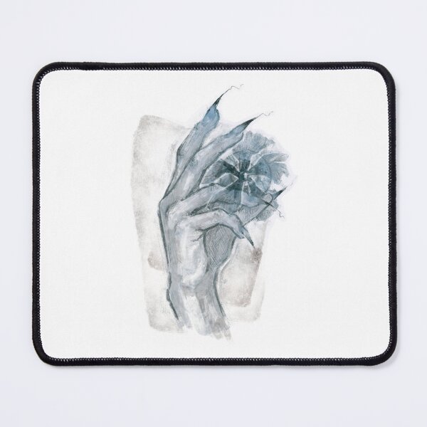 Item preview, FLORAL EYE HAND BLUE designed and sold by melyverso.