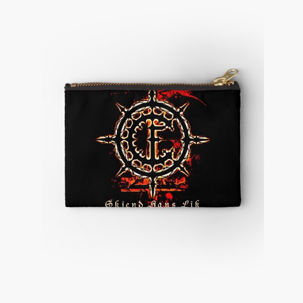 Item preview, Red Background Silhouette Death Metal designed and sold by SilverSultry.