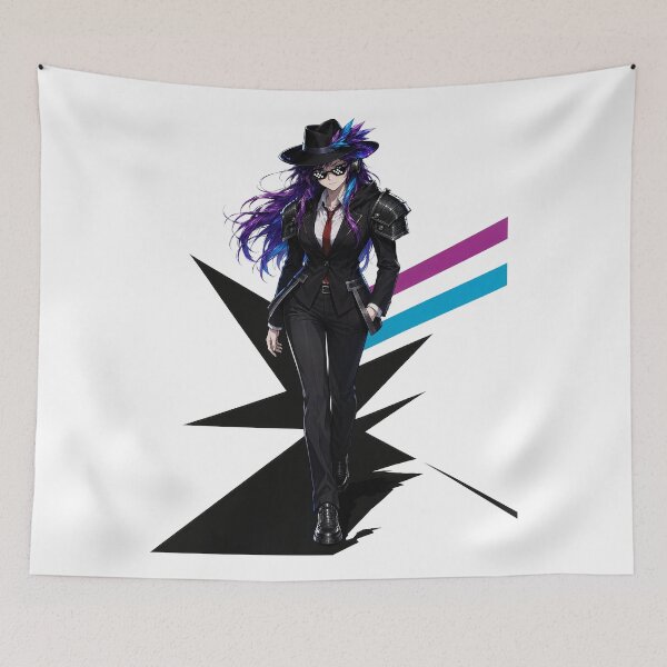 Item preview, Midnight Runway Anime Fashion Character designed and sold by NextLevelThread.