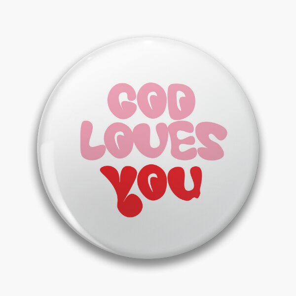 Item preview, God Loves you Typography  designed and sold by saslayoutdesign.