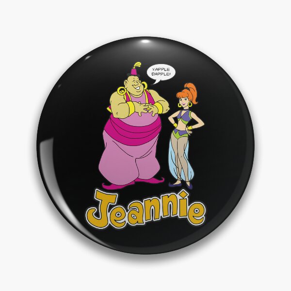 Item preview, Genie Character Standing Beside Redhead Woman designed and sold by Adquid.