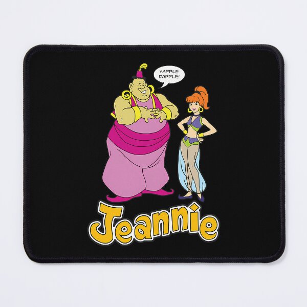 Item preview, Genie Character Standing Beside Redhead Woman designed and sold by Adquid.