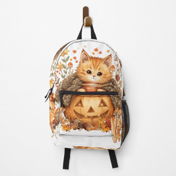 Item preview, Cute Autumn Kittens Pumpkin Spice designed and sold by VibranPalette.