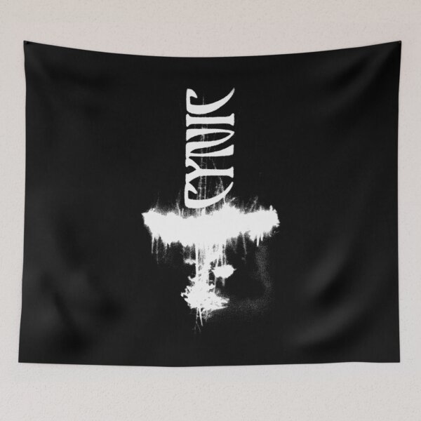 Item preview, White Silhouette Typography Progressive Metal designed and sold by billiasbros.