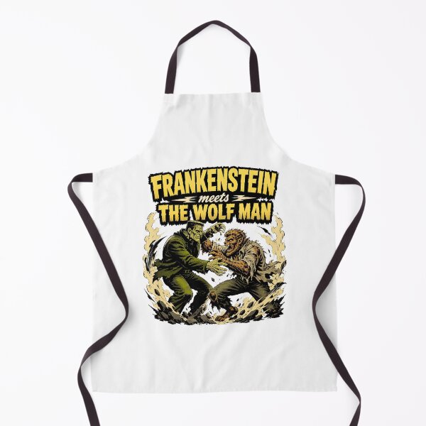 Item preview, Frankenstein Meets The Wolf Man Classic Horror designed and sold by Love-bloock.