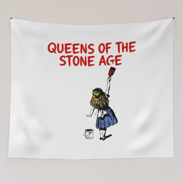 Item preview, Queens Of The Stone Age Alice Stencil designed and sold by KasikaStudioS.