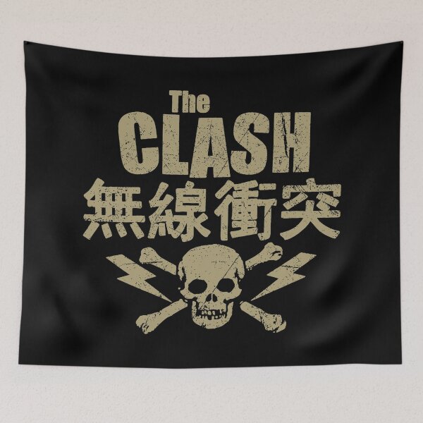 Item preview, The Clash Skull Vintage designed and sold by andirsapana.