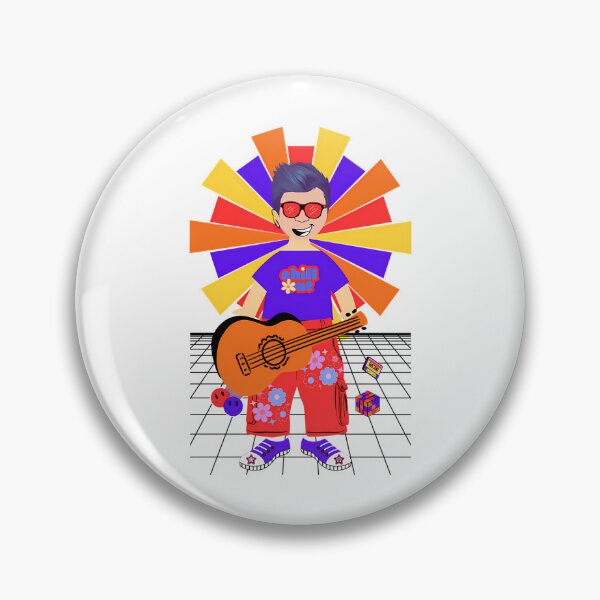 Item preview, Boy Playing Acoustic Guitar Surrounded designed and sold by Adquid.