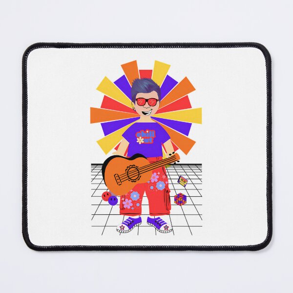Item preview, Boy Playing Acoustic Guitar Surrounded designed and sold by Adquid.