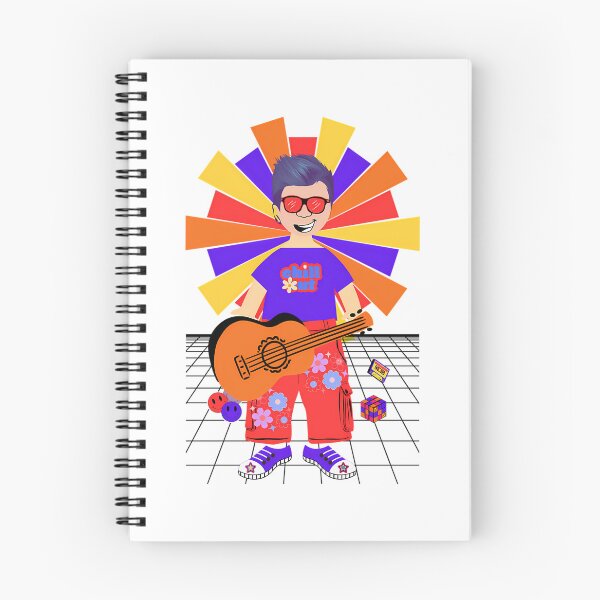 Item preview, Boy Playing Acoustic Guitar Surrounded designed and sold by Adquid.
