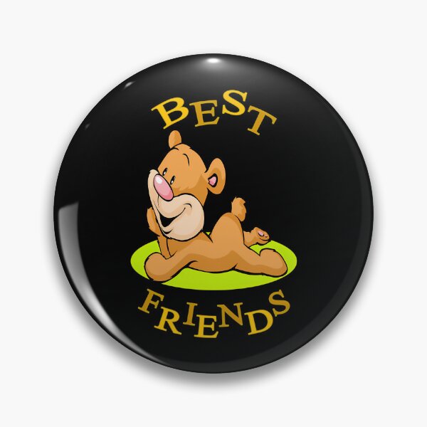 Item preview, Brown Bear Lying Down On Yellow Oval designed and sold by Adquid.