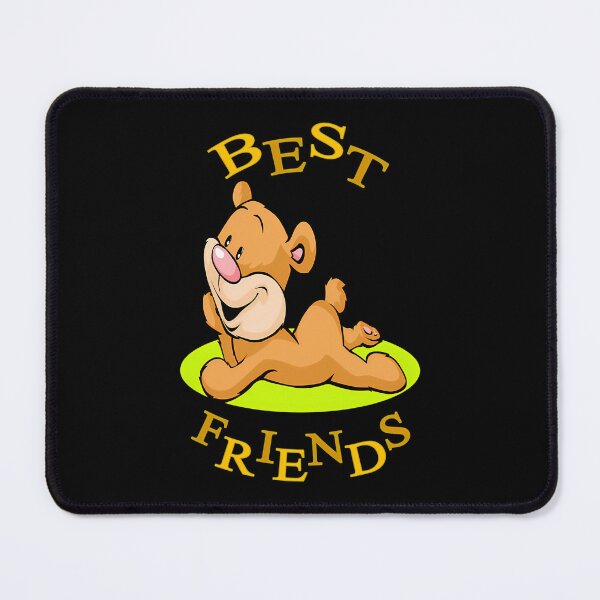 Item preview, Brown Bear Lying Down On Yellow Oval designed and sold by Adquid.