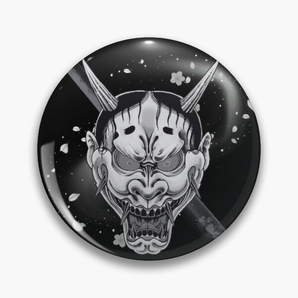 Item preview, Goro's Hannya designed and sold by unhingedandmore (AKA MissMajimaShop).