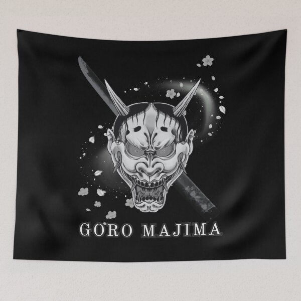 Item preview, Goro's Hannya designed and sold by unhingedandmore (AKA MissMajimaShop).