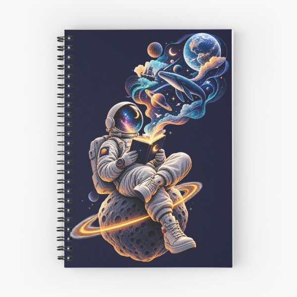 Item preview, Astronaut Reading Cosmic Dreams designed and sold by KerOo1.