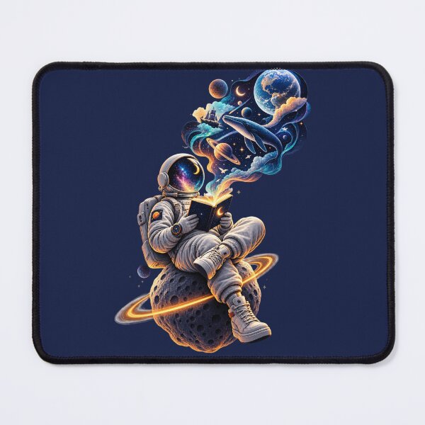 Item preview, Astronaut Reading Cosmic Dreams designed and sold by KerOo1.
